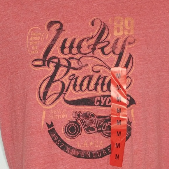 Sold-Lucky Brand Cycle T-Shirt - Picture 4 of 5
